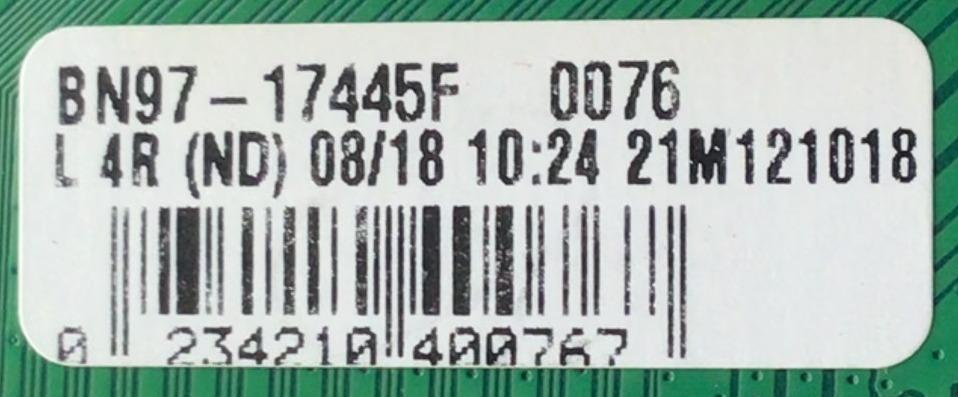 MAIN PARA SMART TV SAMSUNG ORIGINAL NUMERO DE PARTE BN94-16115X / BN41-02852A / BN97-17445F / PANEL CY-BT070HGSV4H / DISPLAY BN96-51823A/ JE695R3HD7K / MODELO UN70TU7000WXZA UD06 - Imagen 3